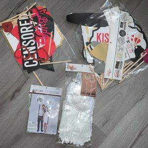 Wedding photo prop in new condition